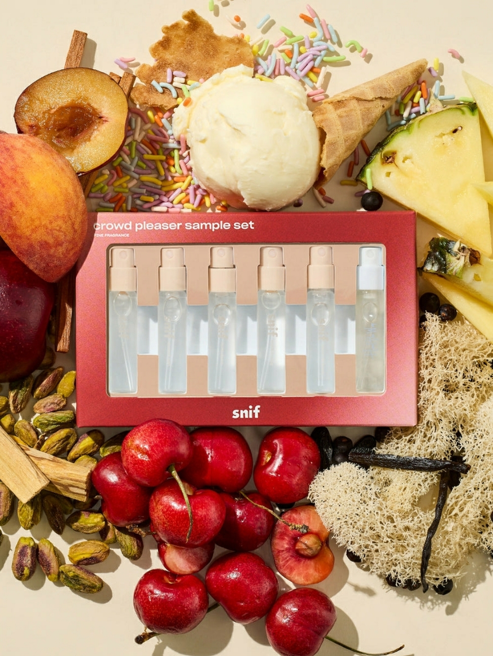 6PC🧁Scent Need🧁BNIB LE SNIF 6PC CROWD PLEASER SAMPLER EDT Scent Set!$30Retail!